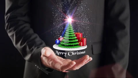 Merry Christmas animation Stock Footage 247974128