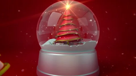 Merry Christmas animation Stock Footage 247974266