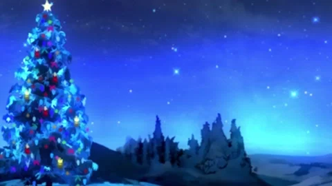 Merry Christmas animation Stock Footage 247974282