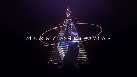 Merry Christmas animation Stock Footage 247974316