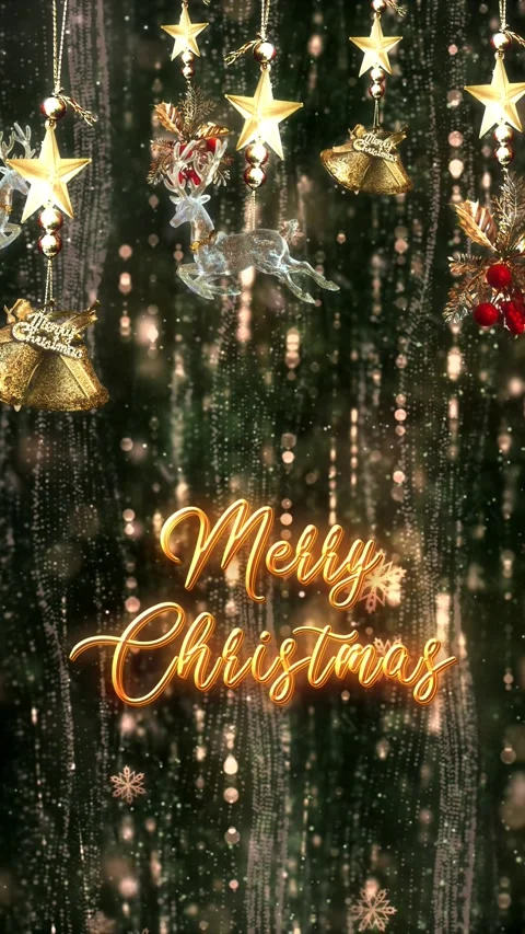 Merry Christmas Background 12 Stock Footage 284108300