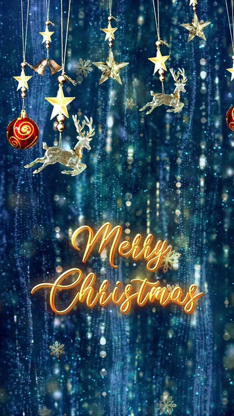 Merry Christmas Background 2 Stock Footage 284107567