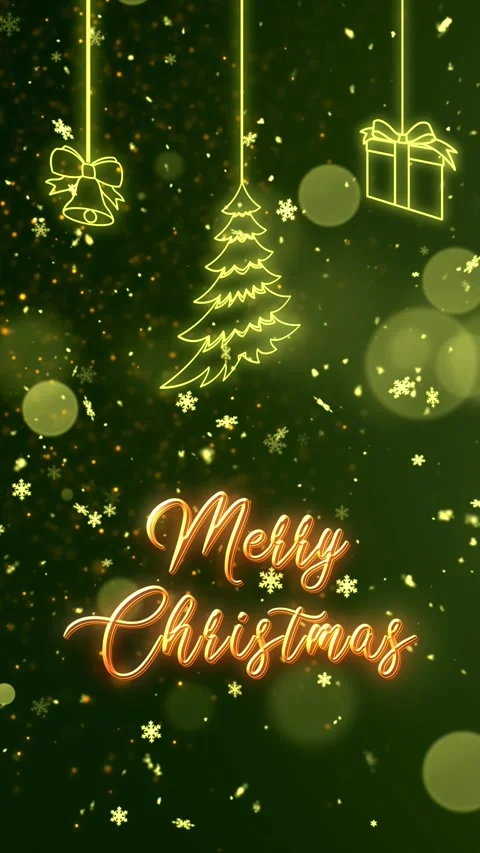 Merry Christmas Background 3 Stock Footage 283986779