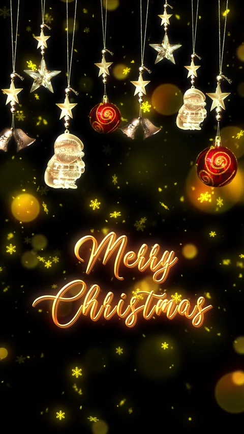 Merry Christmas Background 33 Stock Footage 284109133