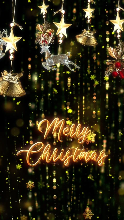 Merry Christmas Background 40 Stock Footage 284109397
