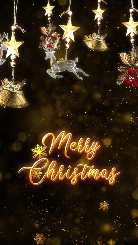Merry Christmas Background 41 Stock Footage 284109474