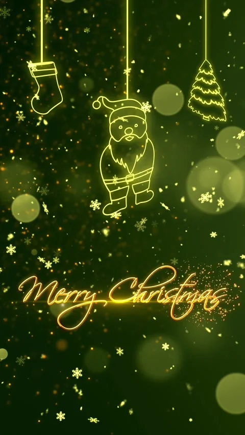 Merry Christmas Background 6 Stock Footage 283987805