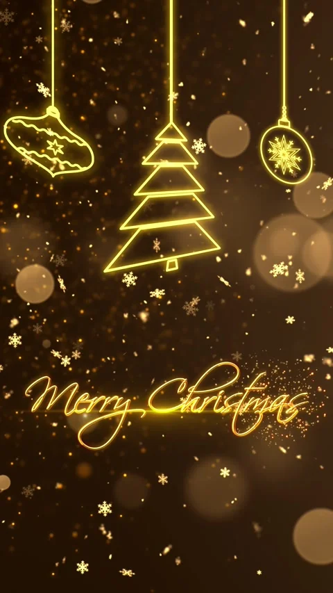 Merry Christmas Background 7 Stock Footage 283987775