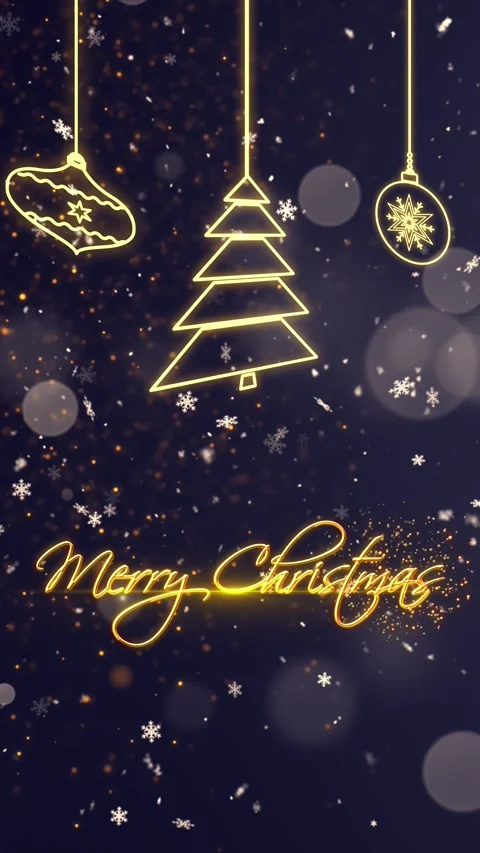 Merry Christmas Background 8 Stock Footage 283987786
