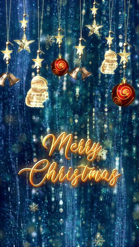 Merry Christmas Background 8 Stock Footage 284108209