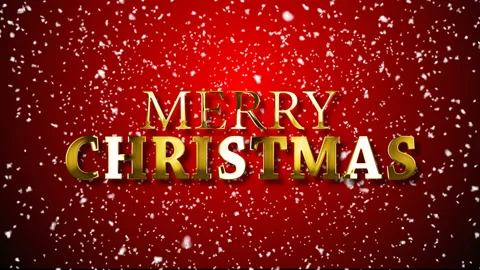Merry Christmas Background Animation Stock Footage 117349154