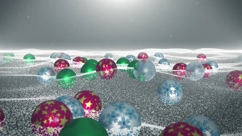 Merry Christmas Background Stock Footage 141534351