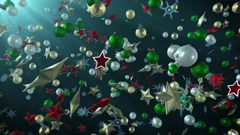 Merry Christmas Background Stock Footage 141545622