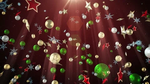 Merry Christmas Background Stock Footage 141675287
