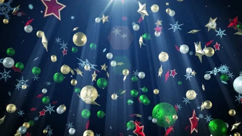 Merry Christmas Background Stock Footage 141675311