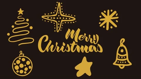 Merry Christmas background. Stock Footage 159734695