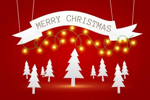 Merry christmas background Stock Illustration