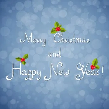 Merry christmas background Stock Illustration