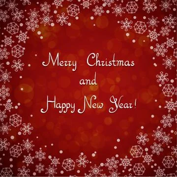 Merry christmas background Stock Illustration