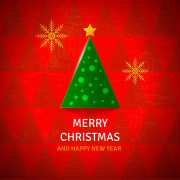 Merry Christmas background Stock Illustration