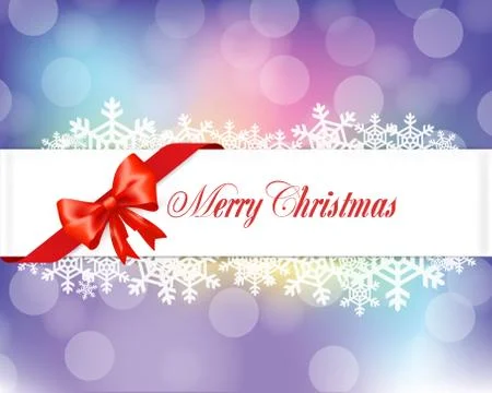 Merry christmas background Stock Illustration