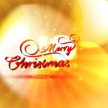 Merry christmas background Stock Illustration