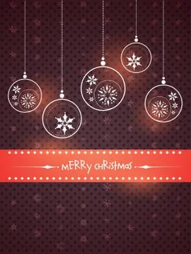 Merry christmas background Stock Illustration