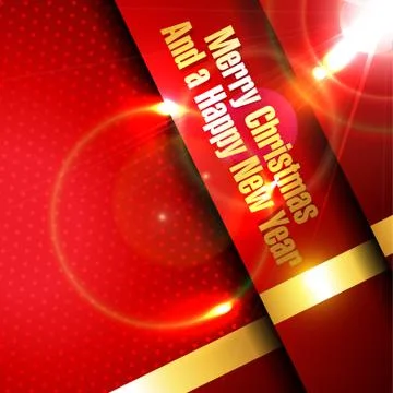 Merry christmas background Stock Illustration