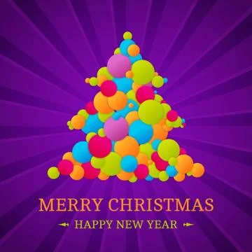 Merry christmas background Stock-Illustration