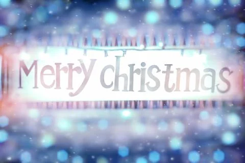 Merry christmas background Stockillustratie