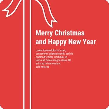 Merry Christmas background. Stock Illustration