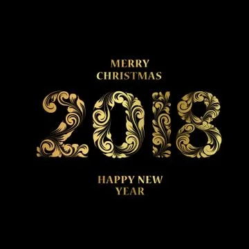 Merry christmas background. Stock Illustration