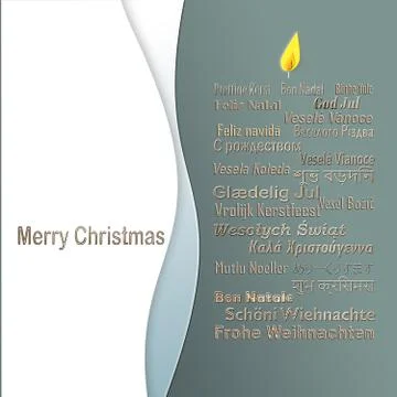 Merry Christmas background. Stock Illustration