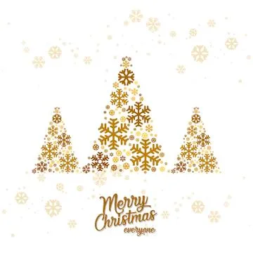 Merry Christmas background vector design Stock Illustration