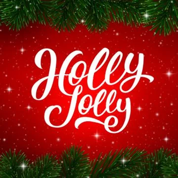 Merry Christmas background. Vector greeting card Stock Illustration