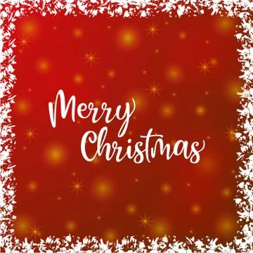 Merry christmas background, vector Stock Illustration