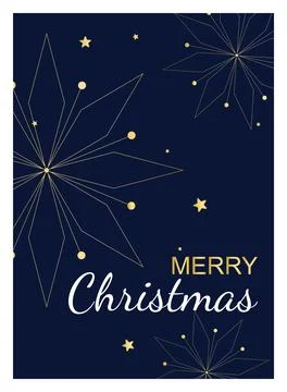 Merry Christmas banner vector graphics Stock Illustration