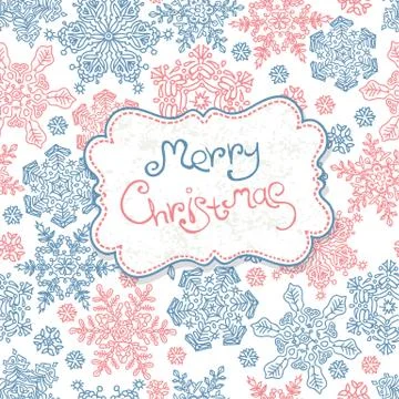 Merry christmas card. vector, eps10 스톡 일러스트