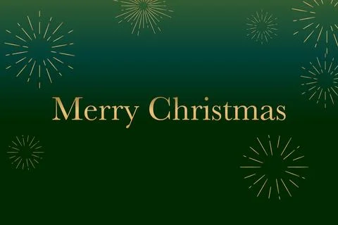 Merry Christmas Celebrating Design Background Vector Stock Illustration