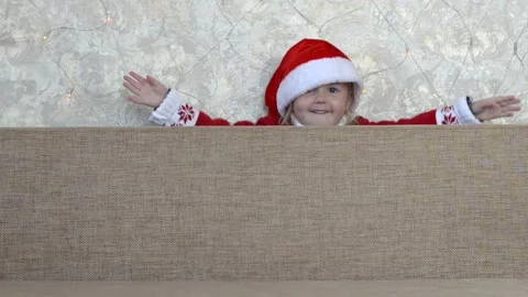 Merry christmas child Stock Footage 164583742