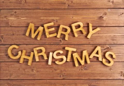 Merry Christmas composition Stock Photos