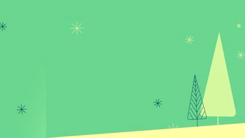 Merry Christmas concept motion graphics Merry Christmas Santa Claus Snowman Stock Footage 263188514