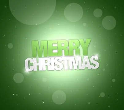 Merry christmas creative graphic background design Stock Illustration