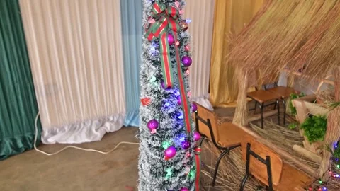 ‘Merry Christmas’ Decorations Video stock 310481139