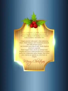 Merry christmas design Stock Illustration