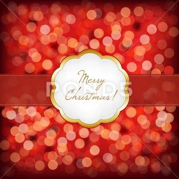 Merry christmas elegant vintage frame Stock Illustration