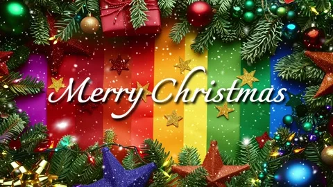 Merry Christmas. Falling snowflakes. Looped snow. Falling snowflakes. Noel. Stock Footage 276694053