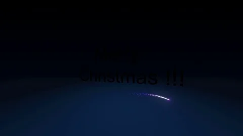 Merry Christmas. Festive abstract background with inscription and sparkling Stock Footage 82677879