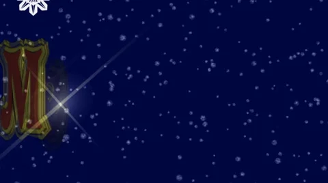 Merry Christmas Video stock 4281048