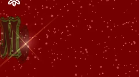 Merry Christmas Video stock 4281162